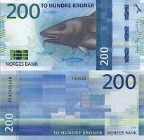 *200 korún Nórsko 2016, P55 UNC - Kliknutím na obrázok zatvorte -